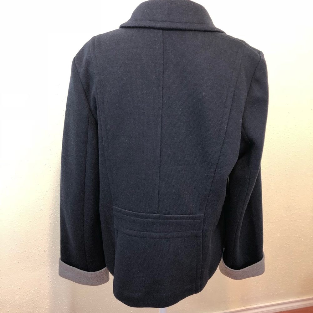 Talbots Deep Navy Two Button Jacket - image 5